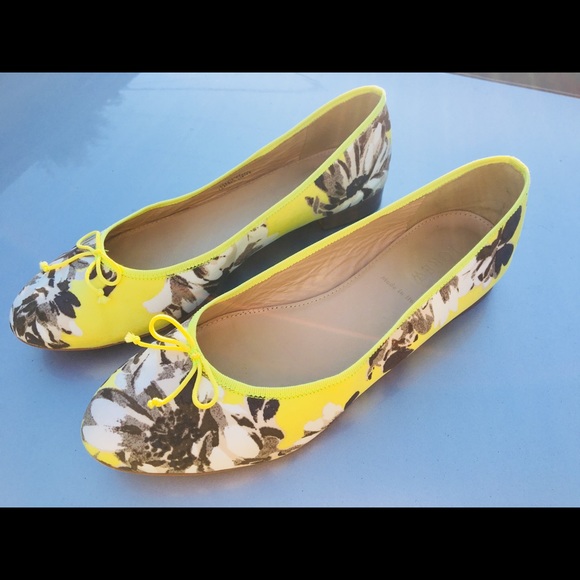 J. Crew Shoes - J crew kiki ballet flat in kiwi, Sz 8